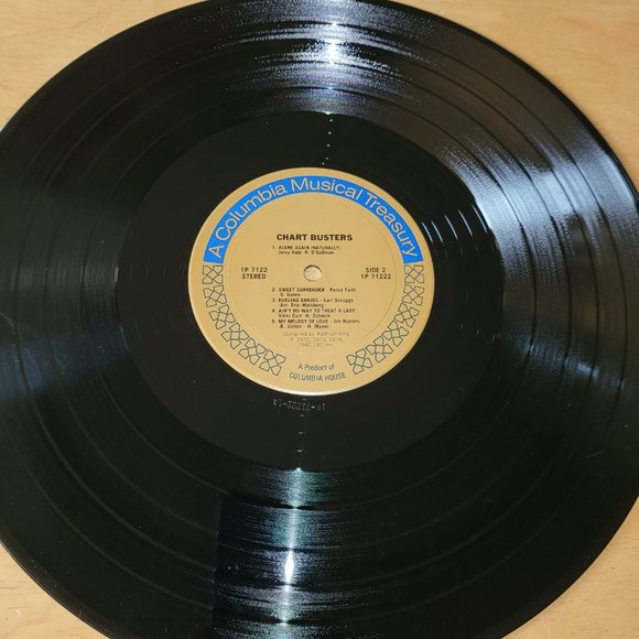 CHART BUSTERS LP 1980 Columbia House Various Hits 1P 7122 Pop Vinyl Record LP4 - Picture 6 of 10